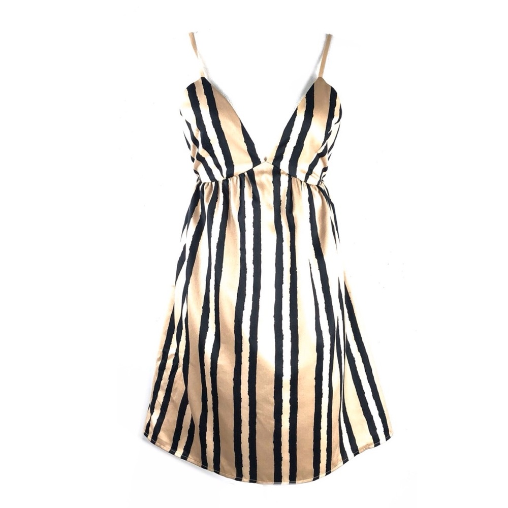 Anthropologie Harlyn xs dress striped evening mini